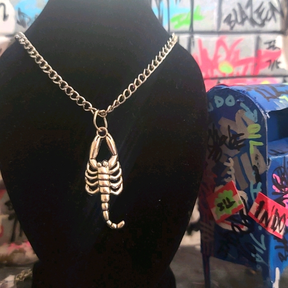 Hand Crafted Jewelry - Hand Made Scorpion Necklace